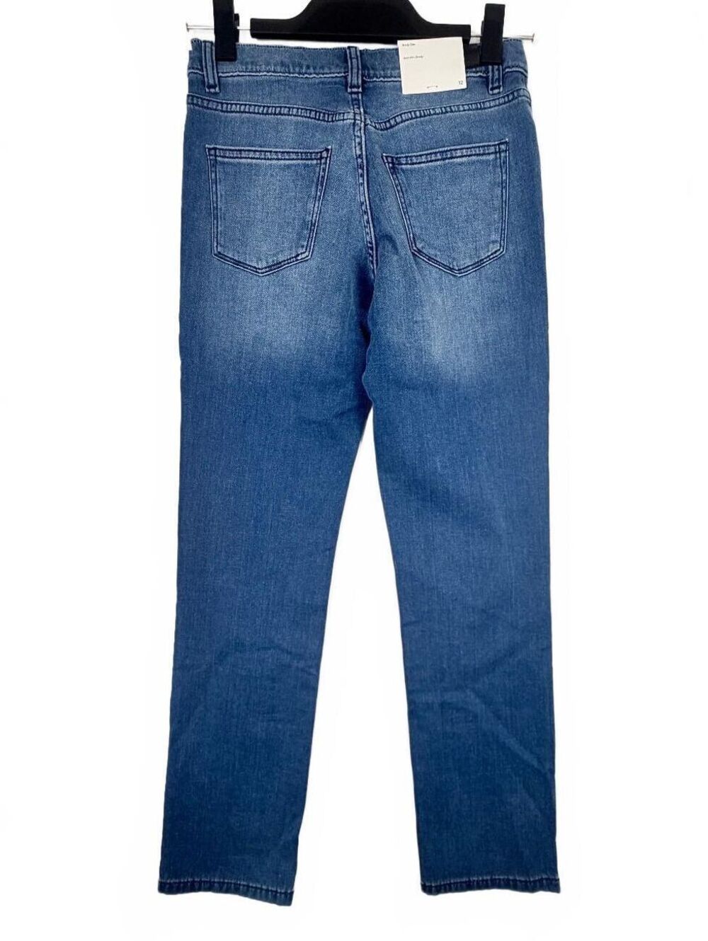 New DL1961 Brady Slim Jeans Boys Size 12 Medium Wash Stretch Denim - Picture 5 of 7